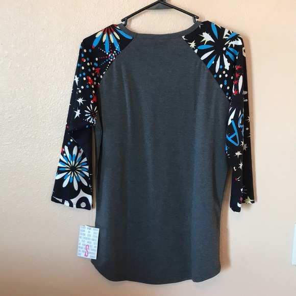 Lularoe. Fourth of July Randy. Small. NWT. - Picture 2 of 2